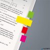 Jelölőcímke, papír, 5x40 lap, 12x50 mm, SIGEL "Neon Mini", vegyes szín