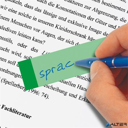 Jelölőcímke, papír, 10x50 lap, 15x50 mm, SIGEL 'Multicolor', vegyes szín