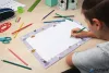 Könyökalátét, A3, gyermekeknek, SIGEL "Nyuszi Balerina"