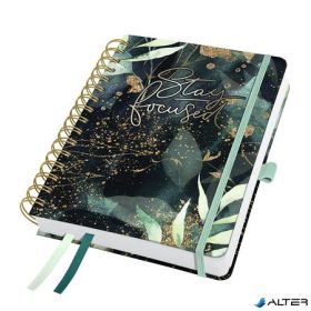   Naptár, spirál, A5, heti, 2026, kemény borító, SIGEL 'Jolie', Stay focused