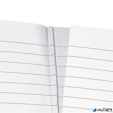 Jegyzetfüzet, exkluzív, 95x150 mm, vonalas, 87 lap, keményfedeles, SIGEL "Jolie", türkiz