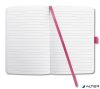 Jegyzetfüzet, exkluzív, 135x203 mm, vonalas, 87 lap, keményfedeles, SIGEL "Jolie", fukszia