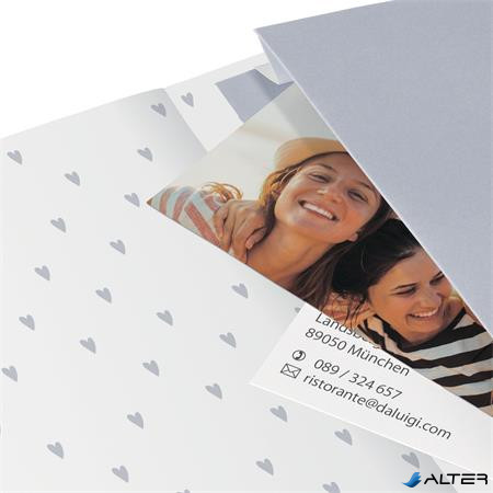 Jegyzetfüzet, exkluzív, 135x203 mm, vonalas, 87 lap, keményfedeles, SIGEL "Jolie", Rose Love