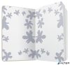 Jegyzetfüzet, exkluzív, 135x203 mm, vonalas, 87 lap, keményfedeles, SIGEL "Jolie", Loose Florals Olive