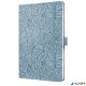 Jegyzetfüzet, exkluzív, 135x203 mm, vonalas, 87 lap, keményfedeles, SIGEL 'Jolie', Blue Monstera