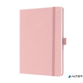   Jegyzetfüzet, exkluzív, A5, vonalas, 96 lap, keményfedeles, SIGEL "Jolie", világos rózsaszín