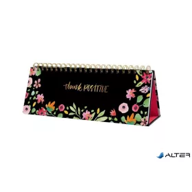   Naptár, asztali, dátumozatlan, SIGEL "Jolie", Floral Love