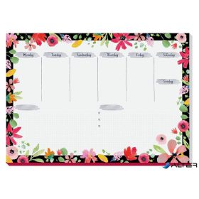 Könyökalátét, 420x297 mm, SIGEL "Flower Love"