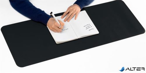 Könyökalátét, 800x300 mm, kétoldalas, SIGEL, fekete-piros