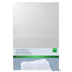 Étlaptartó betét, A4, SIGEL, áttetsző