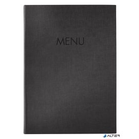 Étlaptartó, A4, keményfedeles, SIGEL „MENU”, antracit