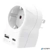 Adapter, Egyesült Államokba utazóknak, USB-C + USB-A, SKROSS