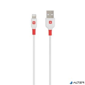 USB kábel, USB-A - Lightning (Apple), 1,2m, SKROSS, fehér