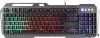 Billentyűzet, vezetékes, gaming, fém, USB, HUN, SPEEDLINK "LUNERA RGB Rainbow", fekete