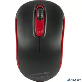  Egér, vezeték nélküli, optikai, USB, SPEEDLINK "Ceptica", fekete és piros
