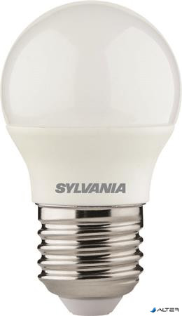 LED izzó, E27, kisgömb, 6,5W, 806lm, 2700K (MF), SYLVANIA "ToLEDo"