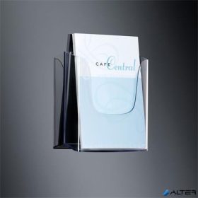 Prospektustartó, fali, A4, 1 rekeszes, SIGEL