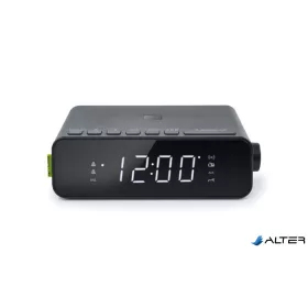   Rádió, órás, telefontöltős, MUSE, "M-175WI", fekete