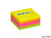 Öntapadó jegyzettömb, 51x51 mm, 250 lap, STICK N, neon színek