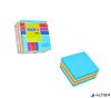 Öntapadó jegyzettömb, 51x51 mm, 250 lap, STICK N, neon kék