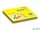 Öntapadó jegyzettömb, 76x76 mm, 100 lap, STICK N 'Magic Pad' neon színek