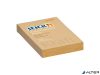 Öntapadó jegyzettömb, 76x51 mm, 100 lap, STICK N "Kraft Notes", barna