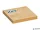 Öntapadó jegyzettömb, 76x76 mm, 100 lap, STICK N "Kraft Notes", barna