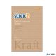 Öntapadó jegyzettömb, vonalas, 150x101 mm, 100 lap, STICK N "Kraft Notes"