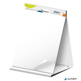   Asztali flipchart tömb, öntapadó, 584x508 mm, 20 lap, STICK N, fehér