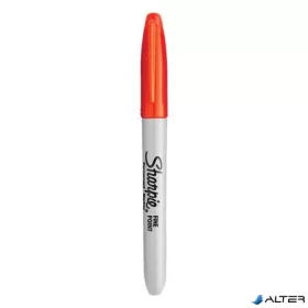   Alkoholos marker, 1 mm, kúpos, SHARPIE 'Fine Point', narancs