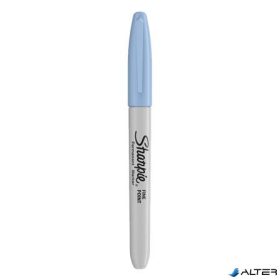   Alkoholos marker, 1 mm, kúpos, SHARPIE 'Fine Point', pasztellkék