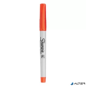   Alkoholos marker, 0,5 mm, kúpos, SHARPIE "Ultra Fine Point", narancs