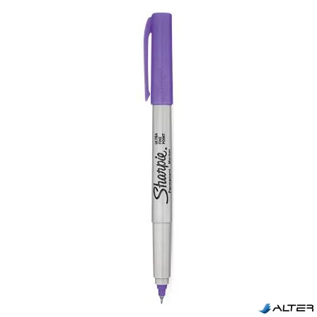 Alkoholos marker, 0,5 mm, kúpos, SHARPIE "Ultra Fine Point", lila