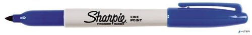 Alkoholos marker, 1 mm, kúpos, SHARPIE "Fine Point", kék