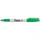 Alkoholos marker, 1 mm, kúpos, SHARPIE "Fine Point", zöld