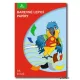 Színes papír, A4 , öntapadó, 8 lap, STEPA, vegyes színek