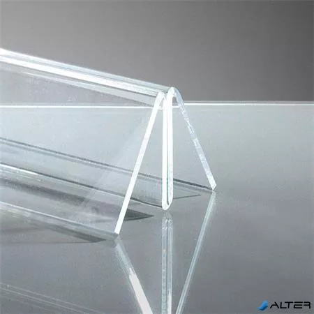 Laptartó, asztali, 10x5x6 cm, 2 db, SIGEL, átlátszó