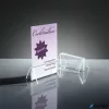 Laptartó, asztali, 10x5x6 cm, 2 db, SIGEL, átlátszó