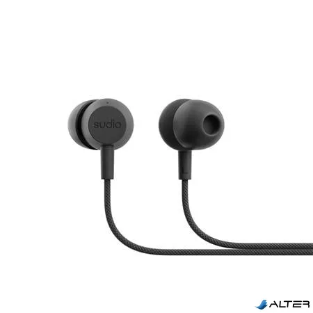 Fülhallgató, USB-C, SUDIO "V3", fekete