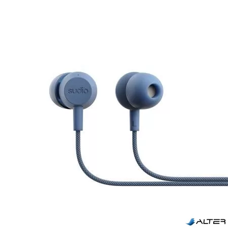 Fülhallgató, USB-C, SUDIO "V3", kék