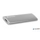 SSD (külső memória), 120 GB, USB 3.2 Gen2, VERBATIM "Vx500", szürke