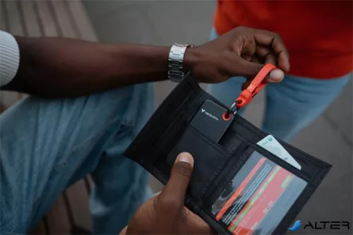 SSD (külső memória) 1TB, USB 3.2 Gen2, VERBATIM "Pocket SSD", fekete/piros