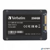 SSD (belső memória), 256GB, SATA 3, 460/560MB/s, VERBATIM "Vi550"