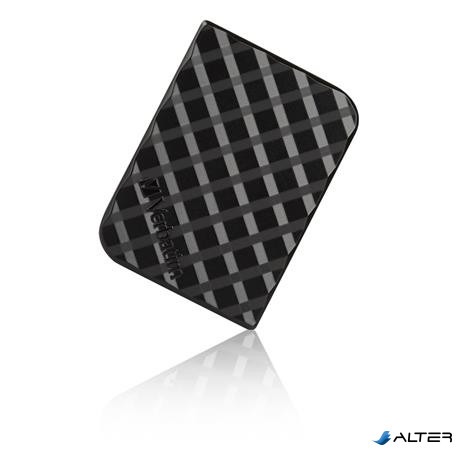 SSD (külső memória), 512GB, USB 3.2 VERBATIM "Store n Go Mini", fekete