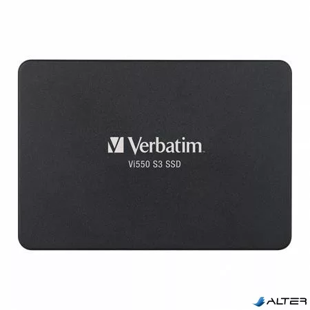 SSD (belső memória), 512GB, SATA 3, 500/520MB/s, VERBATIM "Vi550"