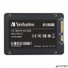 SSD (belső memória), 512GB, SATA 3, 500/520MB/s, VERBATIM "Vi550"