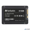 SSD (belső memória), 512GB, SATA 3, 500/520MB/s, VERBATIM "Vi550"