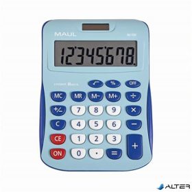   Számológép, asztali, 8 számjegy, MAUL "MJ 550", világoskék-kék