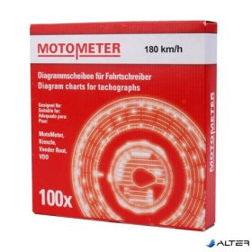 Tachográf korong 180 km/h