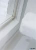 Ajtó- és ablaktömítő szalag, 9 mm x 6 m, TESA 'tesamoll® P profil', fehér